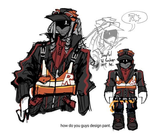 Outdated pants.